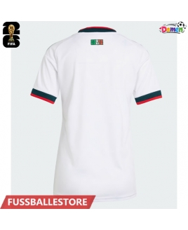Günstige Mexiko Auswärtstrikot Damen WM 2026 Kurzarm